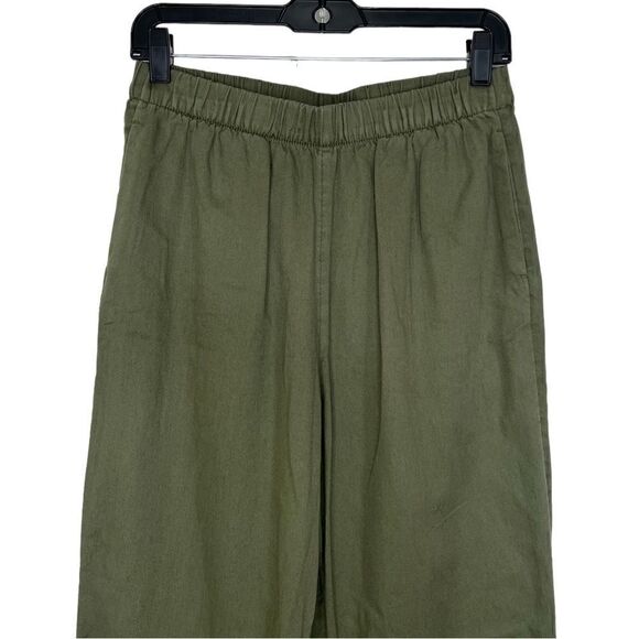 American Eagle Olive Green Wide Leg Gorpcore Pants Size Medium - Picture 4 of 11